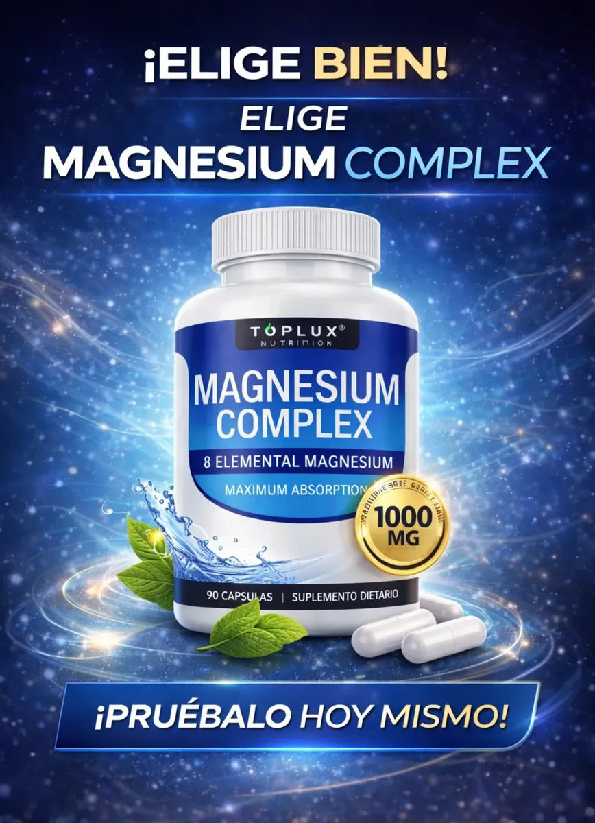 Magnesium Complex – Energía y Recuperación en solo dias!